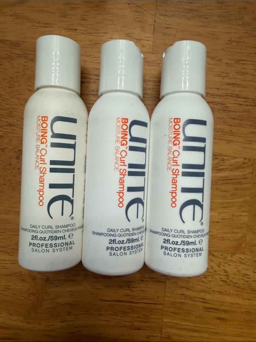Unite Boing Out Shampoo – White Travel Bottle